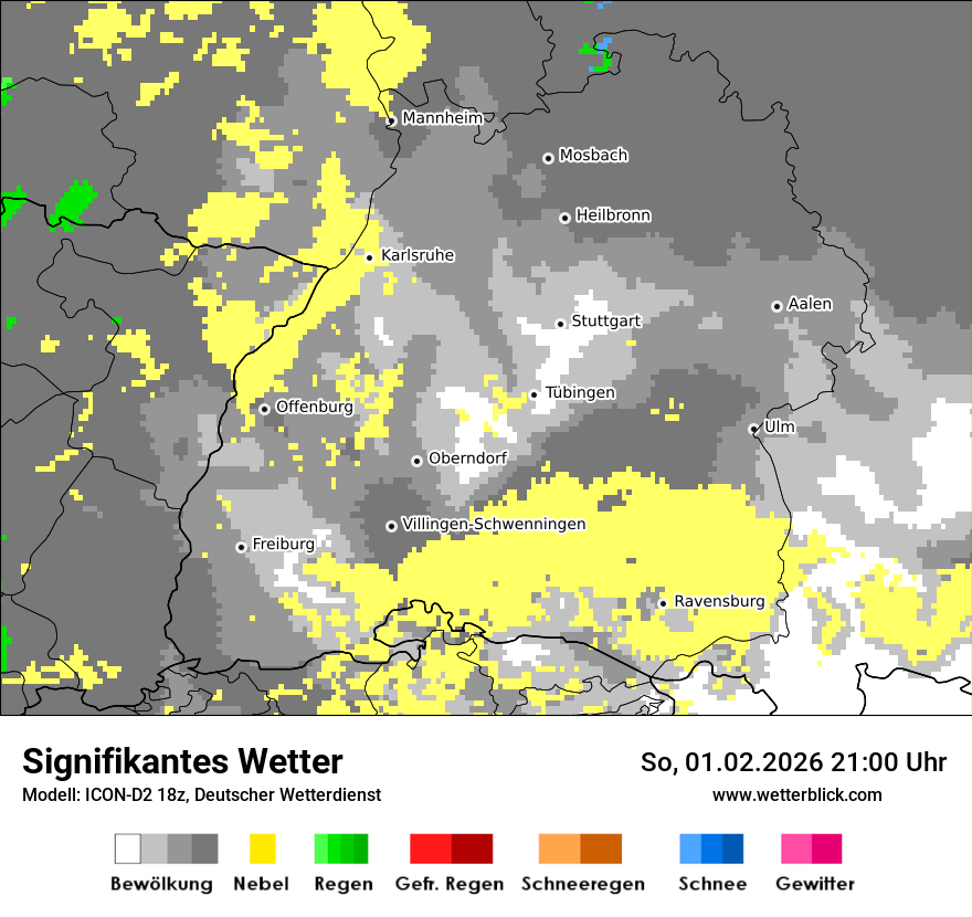 Signifikantes Wetter
