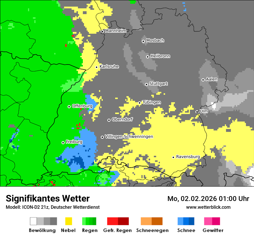 Signifikantes Wetter