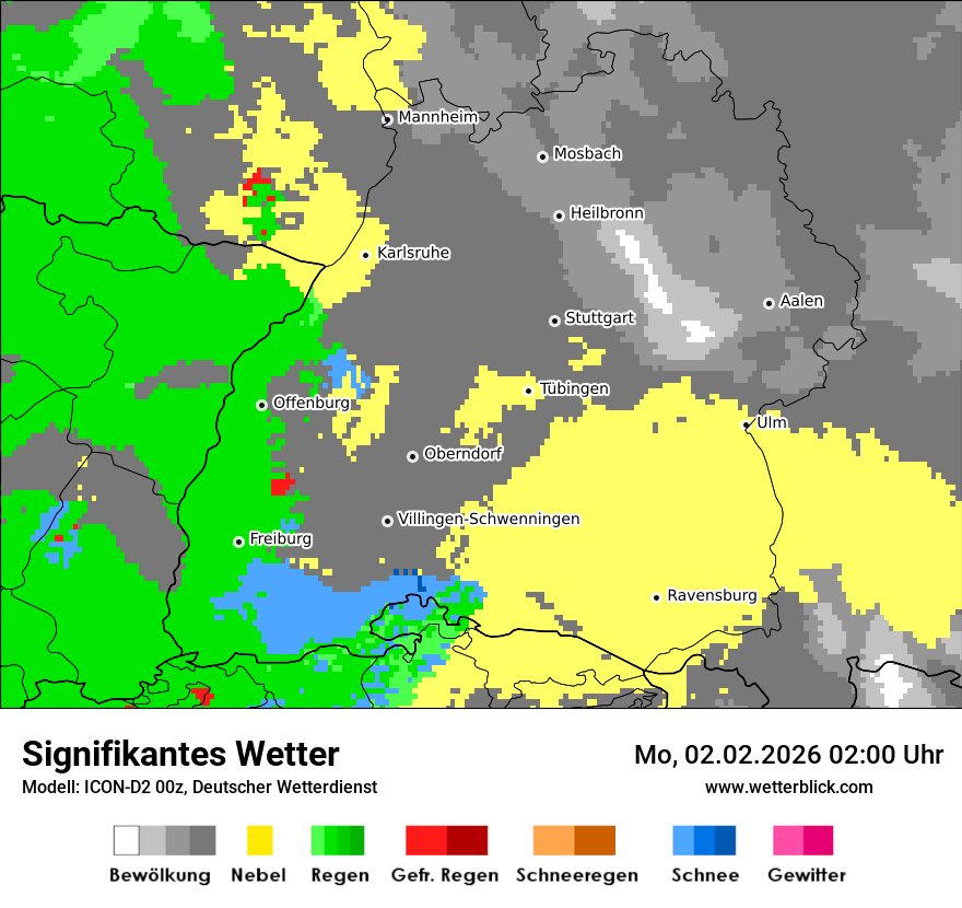 Signifikantes Wetter