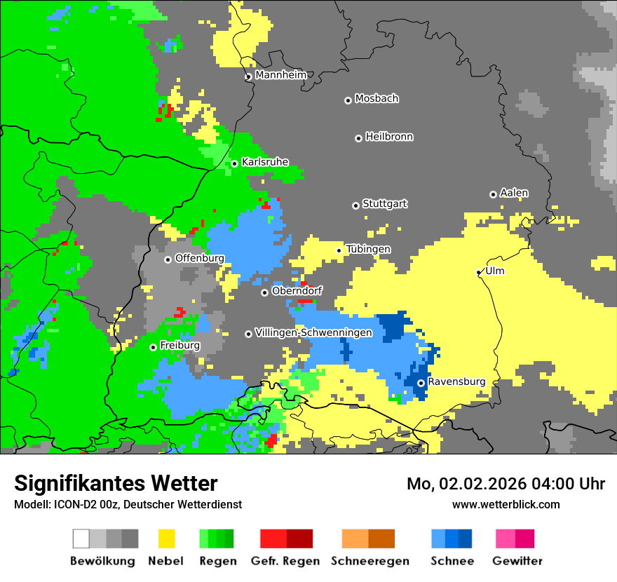 Signifikantes Wetter