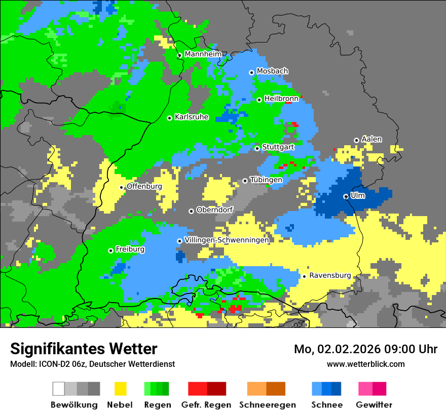 Signifikantes Wetter