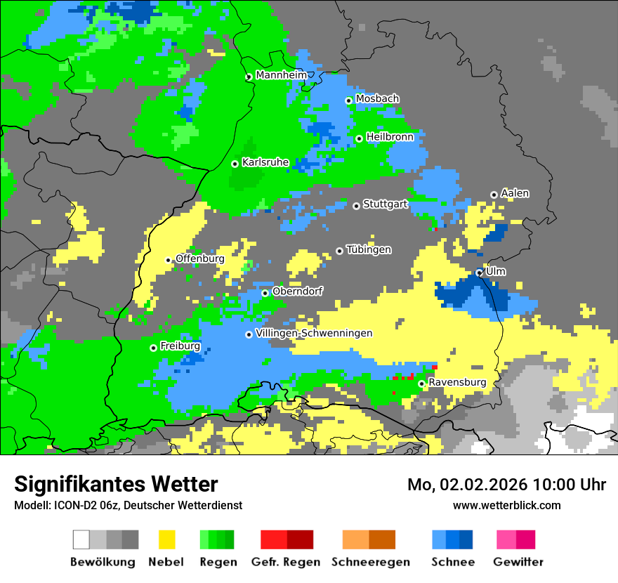 Signifikantes Wetter