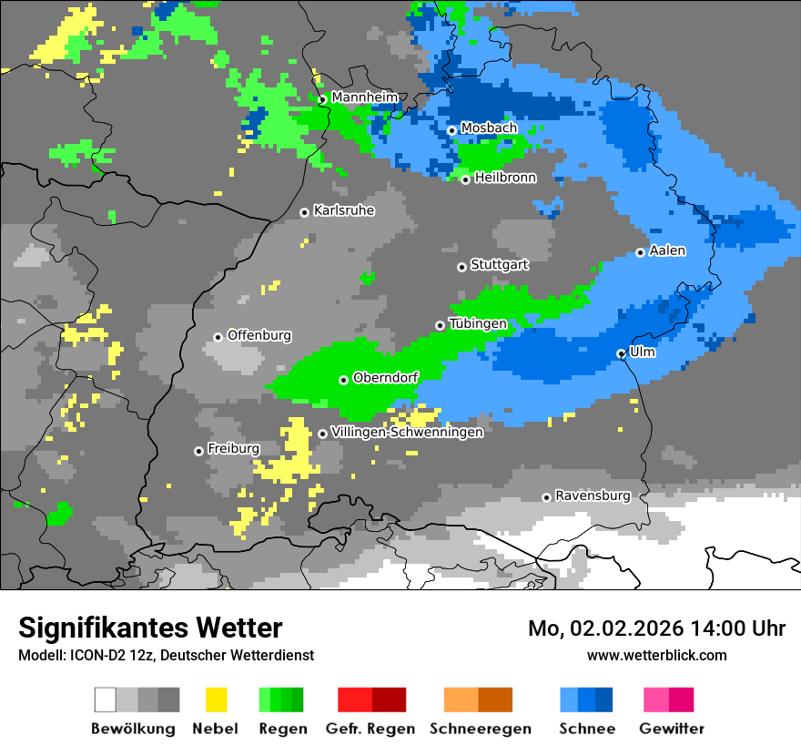 Signifikantes Wetter