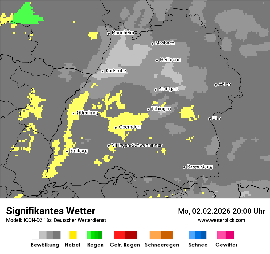 Signifikantes Wetter