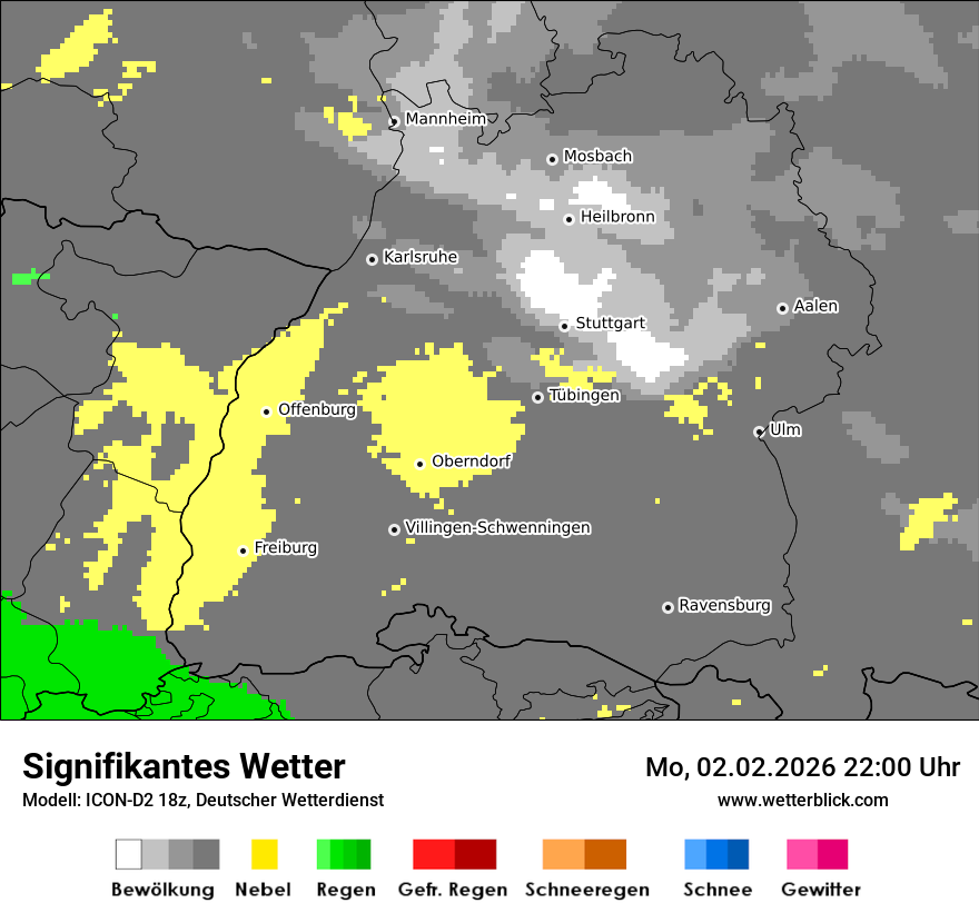 Signifikantes Wetter