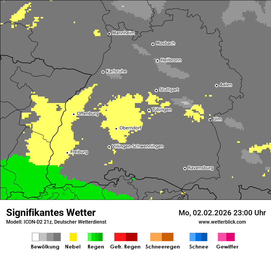 Signifikantes Wetter