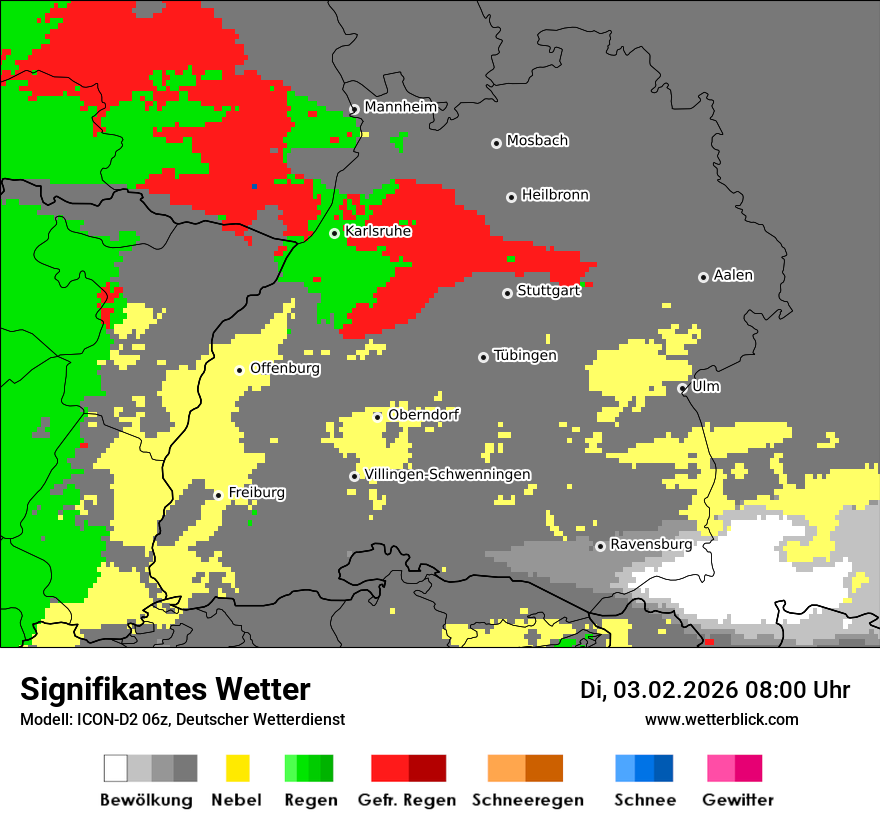 Signifikantes Wetter