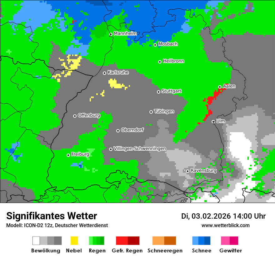 Signifikantes Wetter