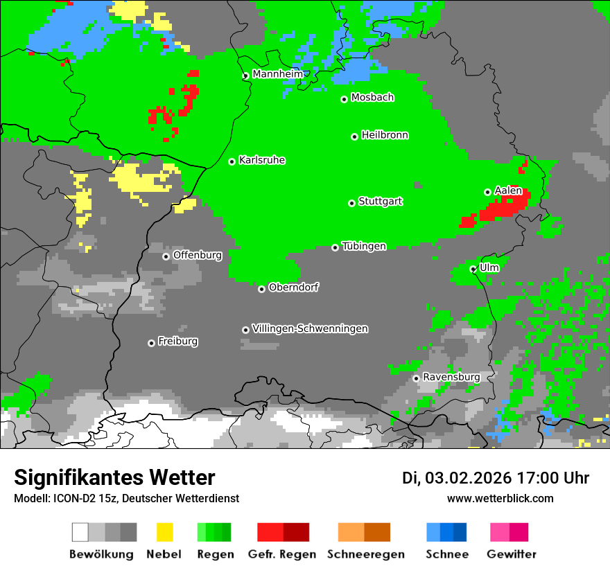 Signifikantes Wetter