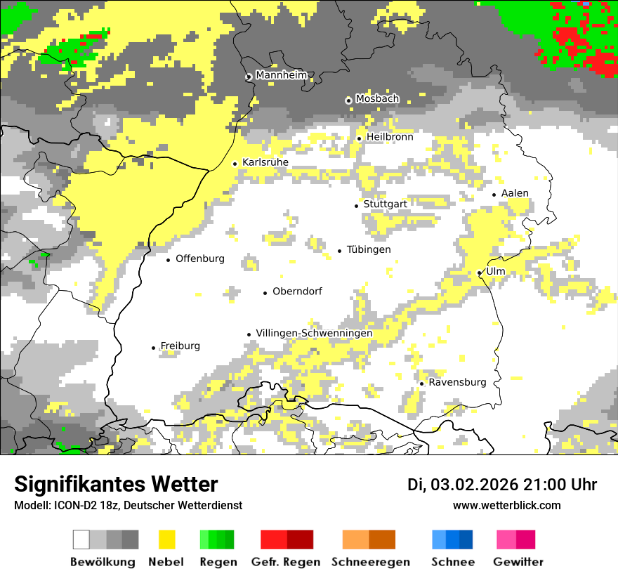 Signifikantes Wetter
