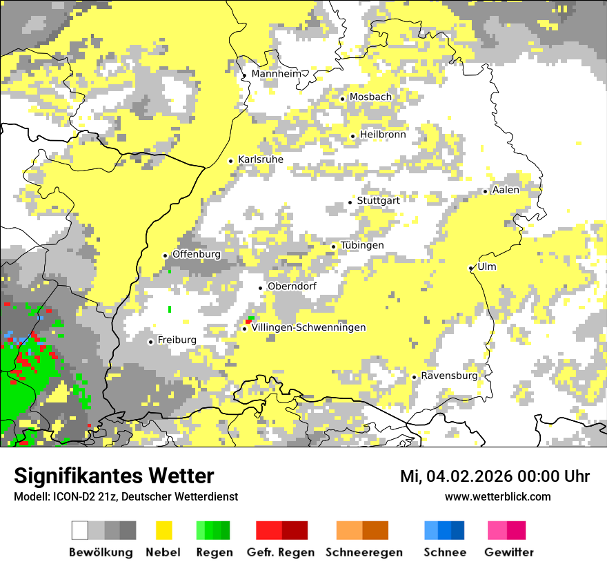 Signifikantes Wetter