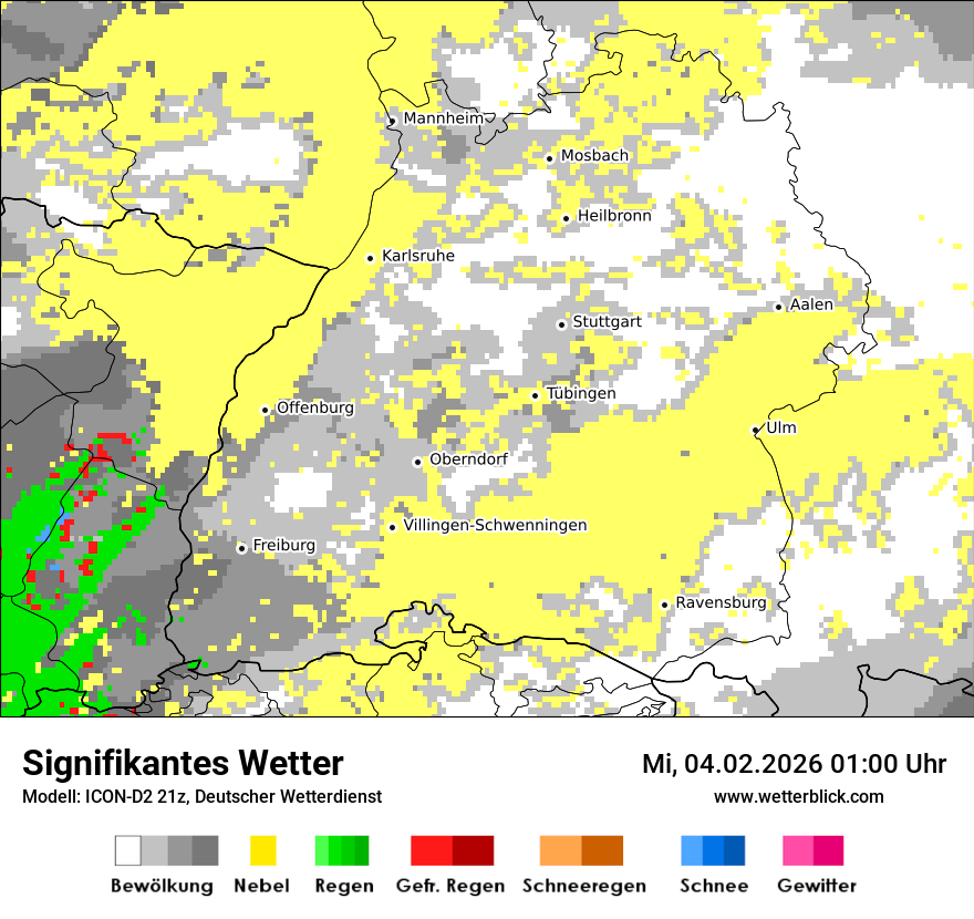 Signifikantes Wetter