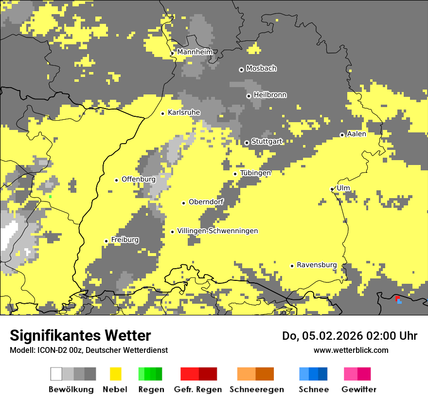 Signifikantes Wetter