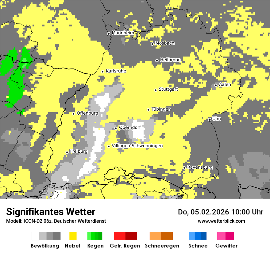 Signifikantes Wetter