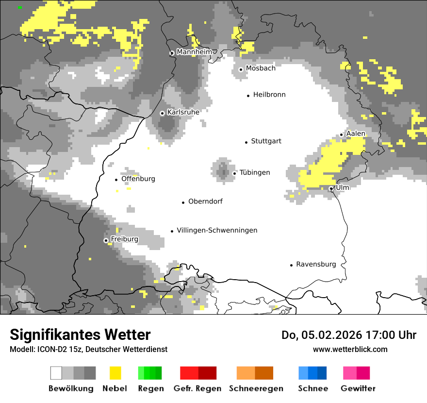 Signifikantes Wetter