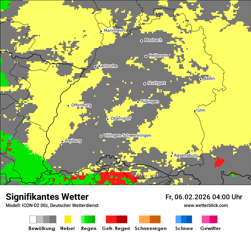 Signifikantes Wetter