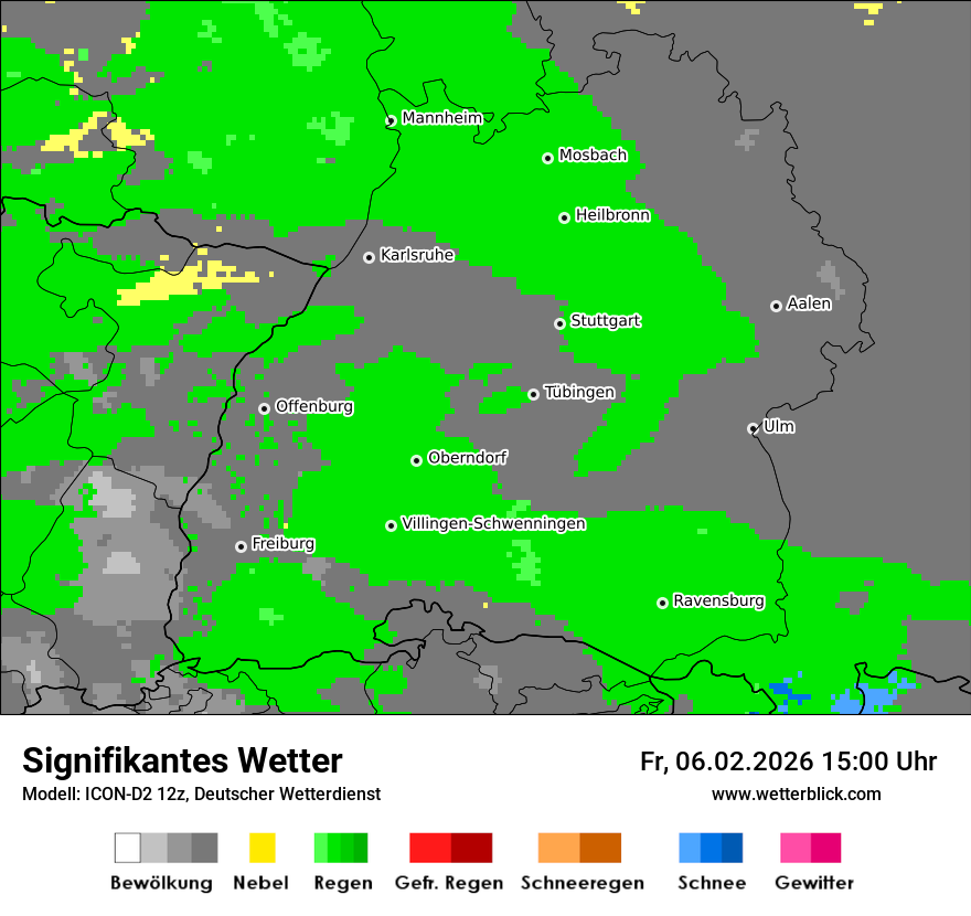 Signifikantes Wetter