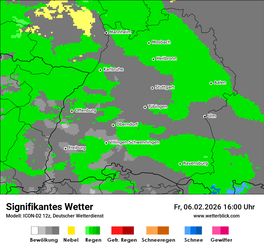 Signifikantes Wetter