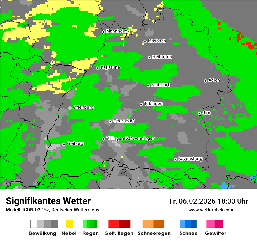 Signifikantes Wetter