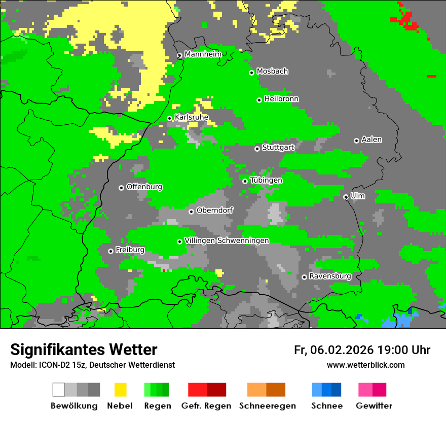 Signifikantes Wetter