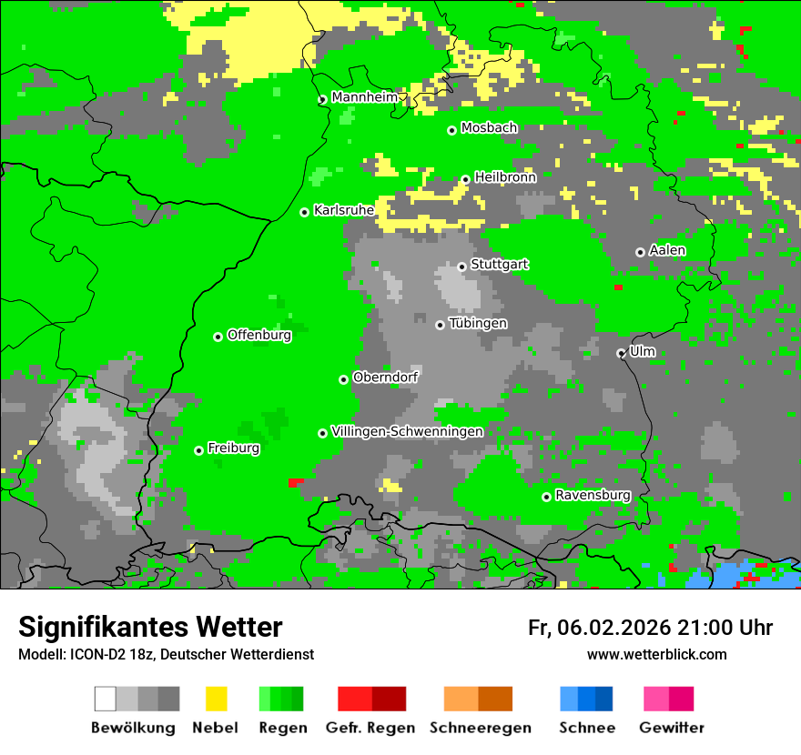 Signifikantes Wetter