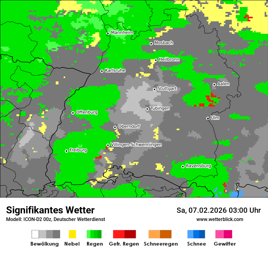 Signifikantes Wetter