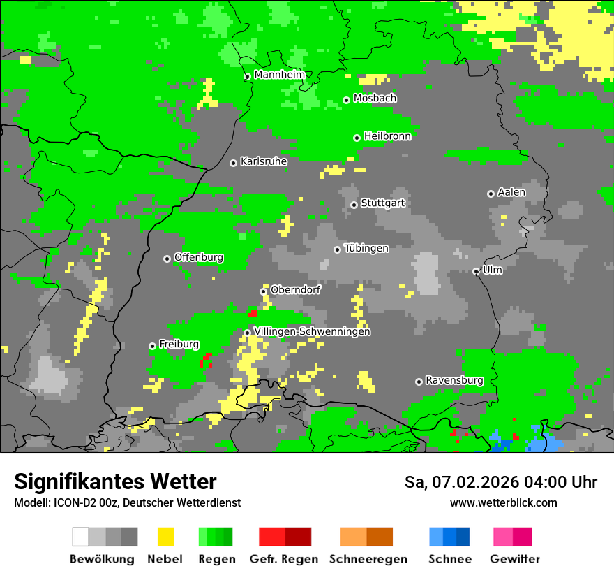 Signifikantes Wetter