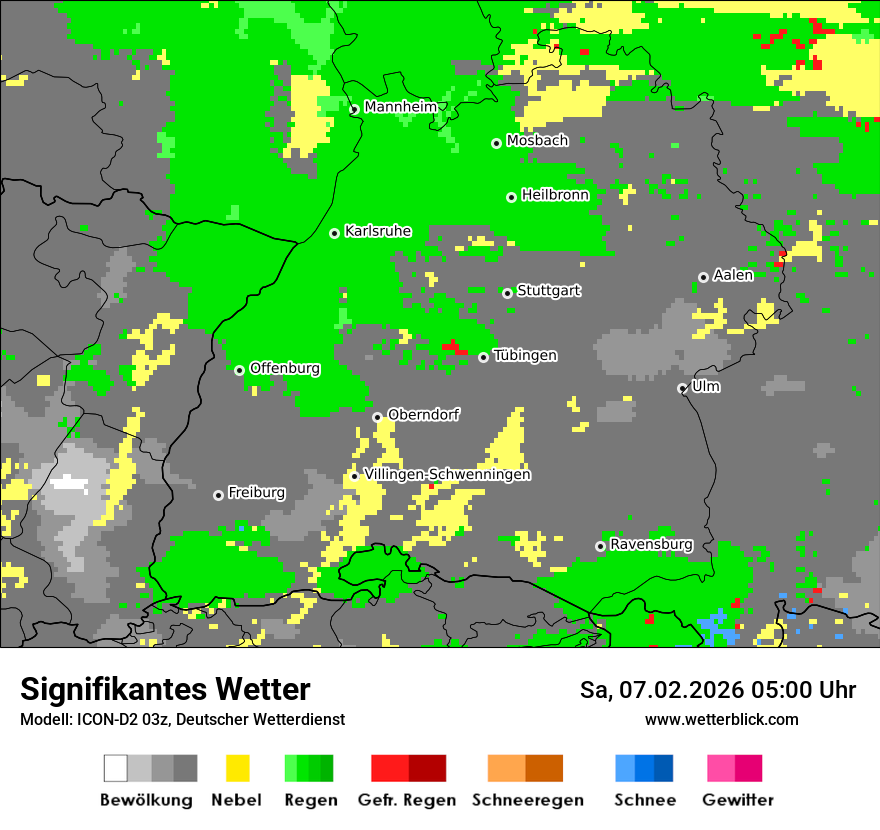 Signifikantes Wetter