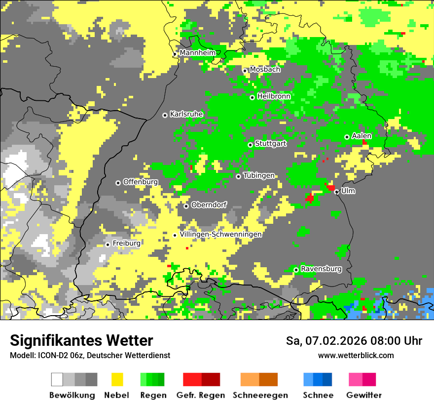 Signifikantes Wetter