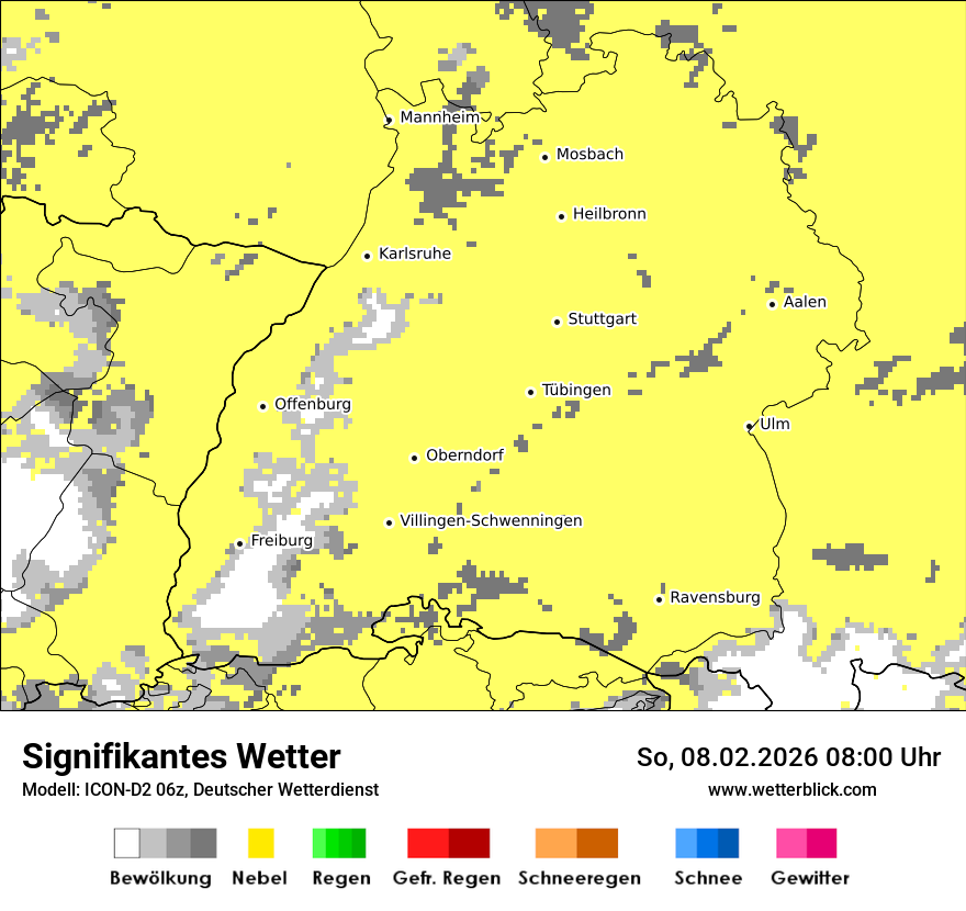 Signifikantes Wetter