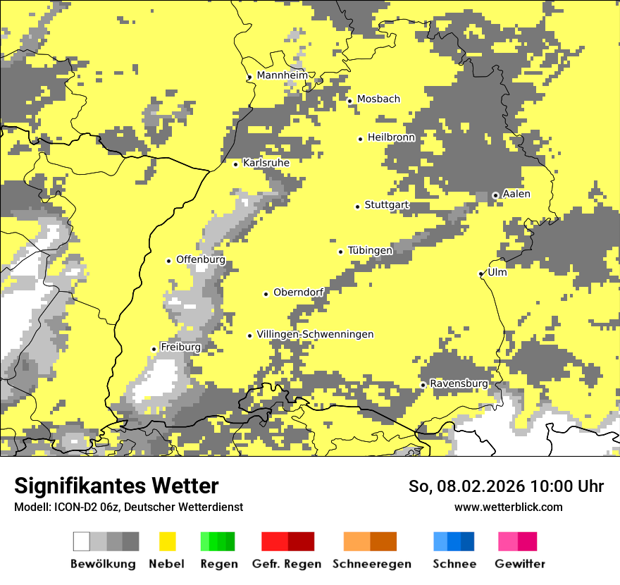 Signifikantes Wetter
