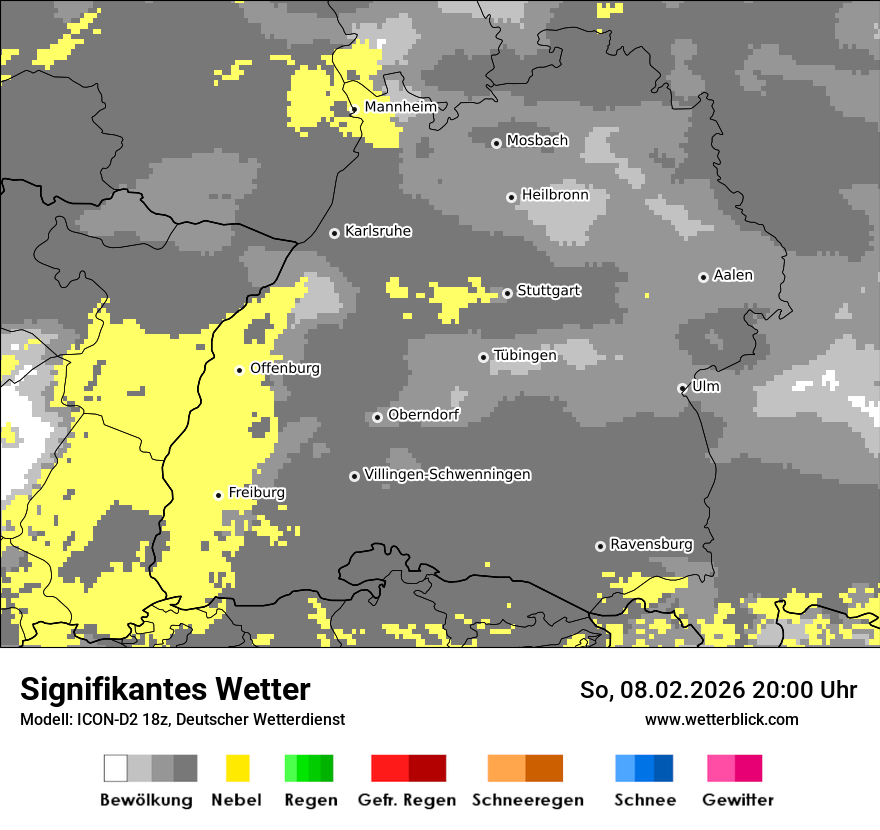 Signifikantes Wetter