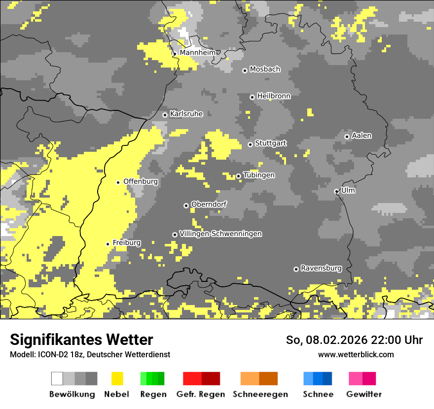 Signifikantes Wetter