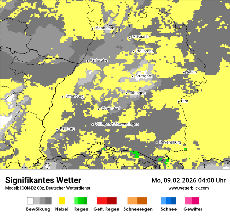Signifikantes Wetter