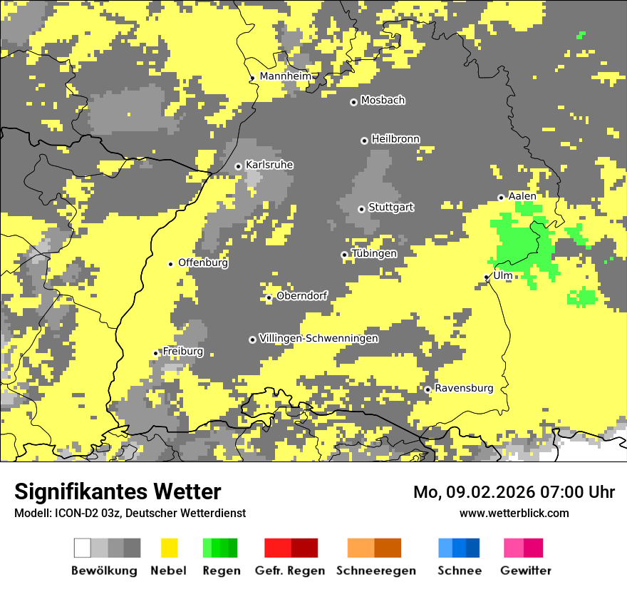Signifikantes Wetter
