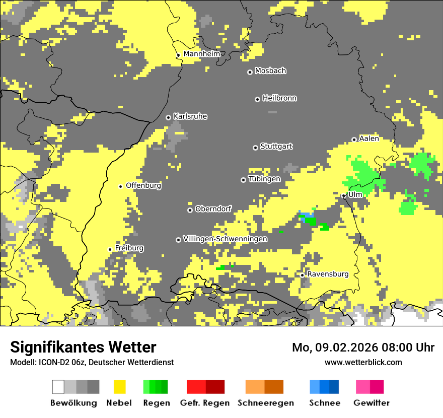 Signifikantes Wetter
