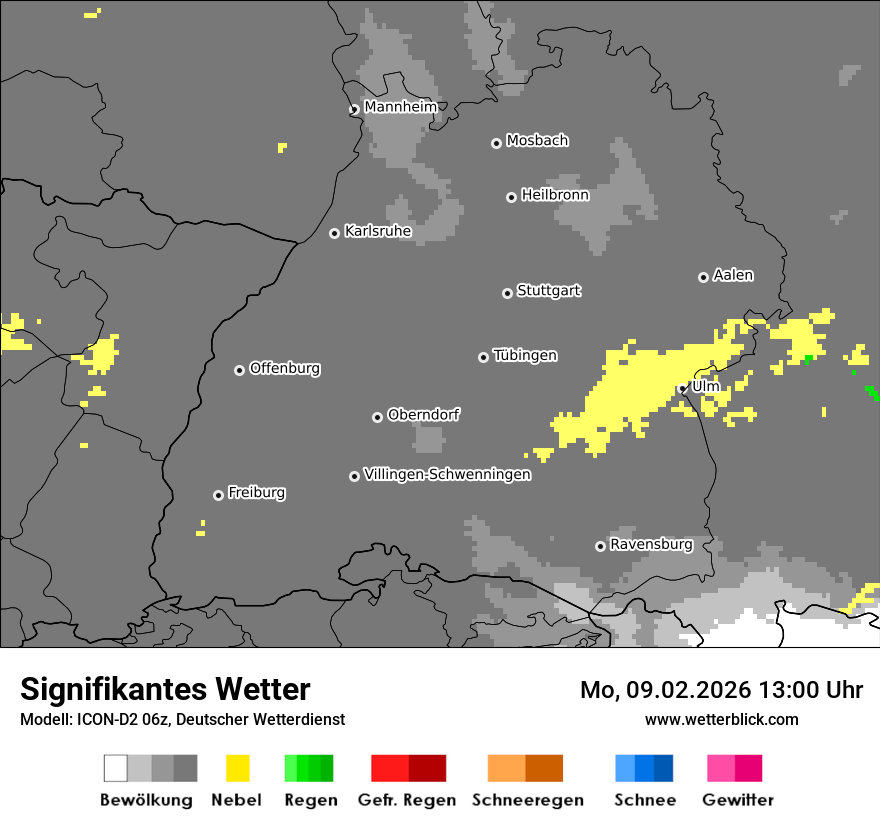 Signifikantes Wetter