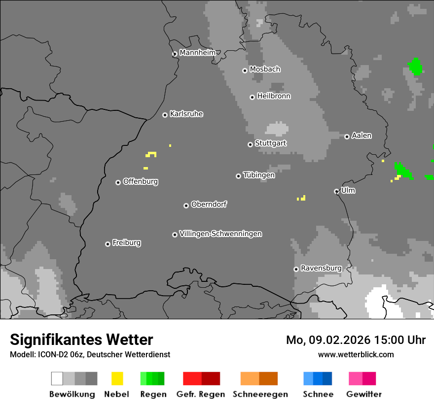 Signifikantes Wetter
