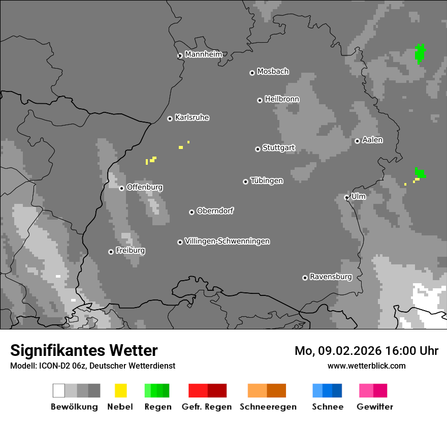 Signifikantes Wetter