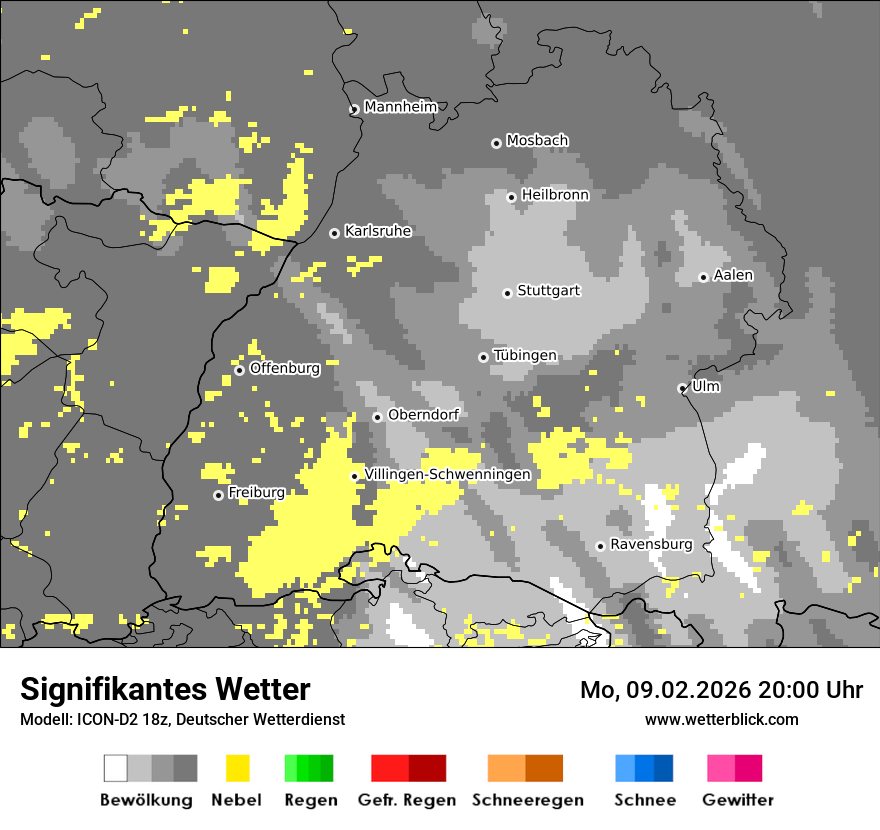 Signifikantes Wetter
