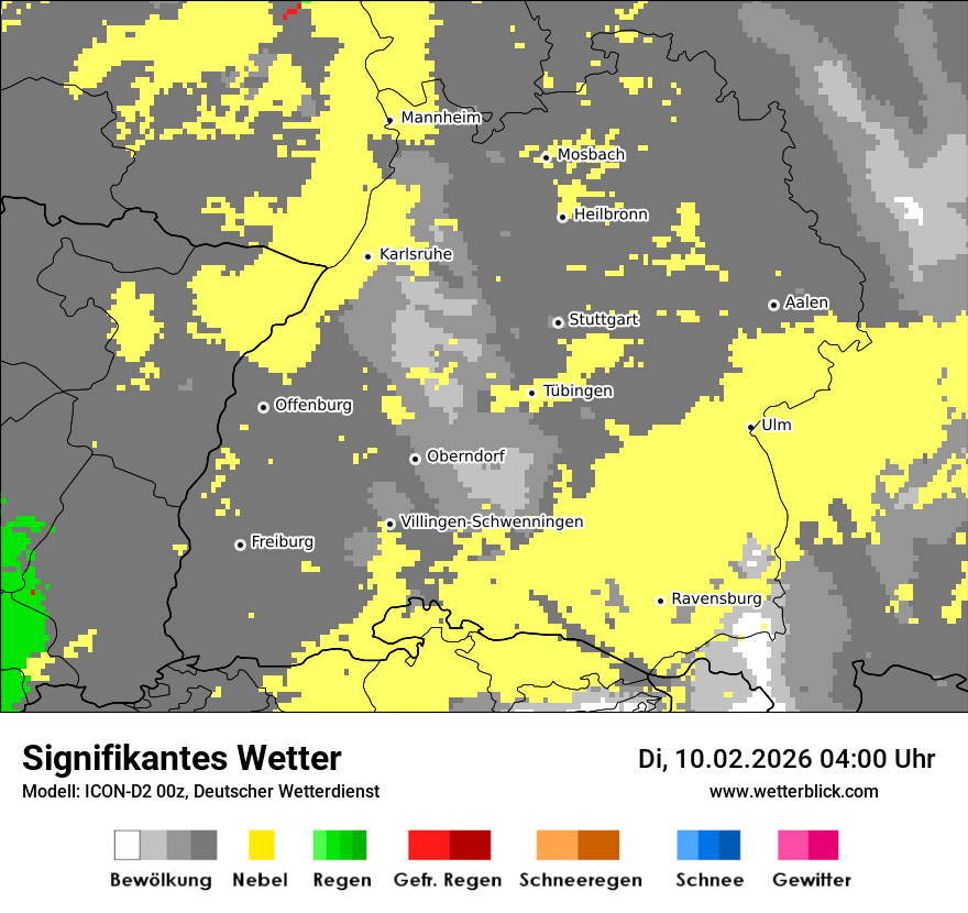 Signifikantes Wetter