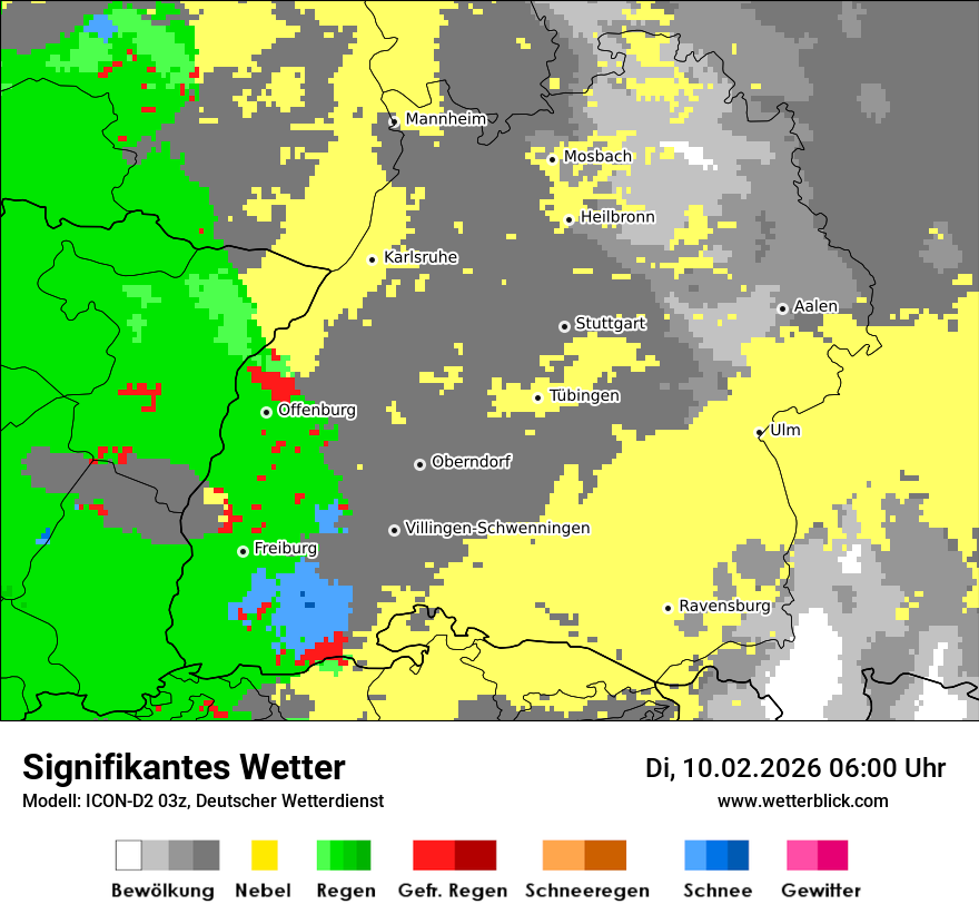 Signifikantes Wetter