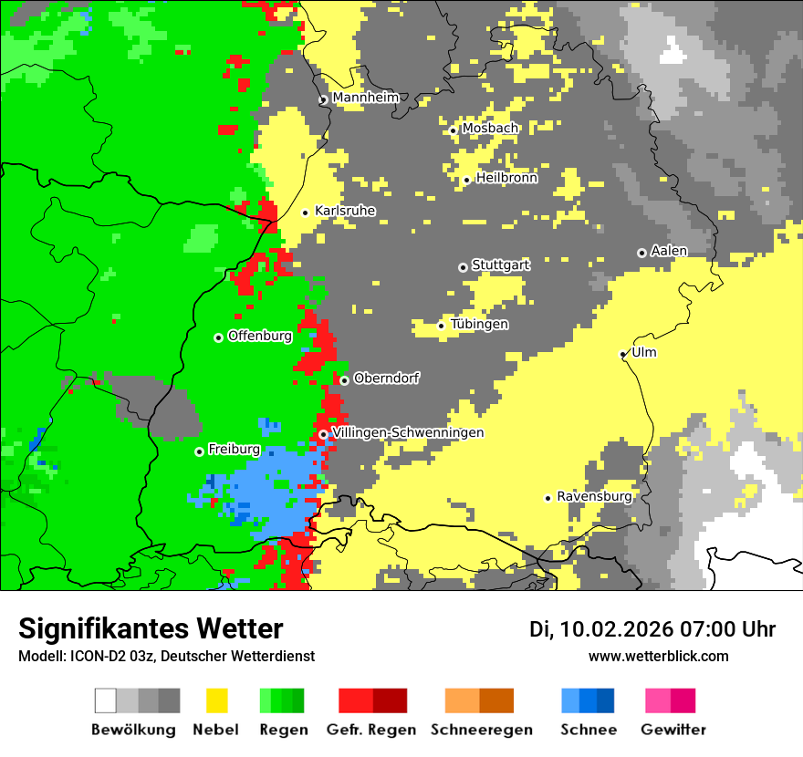 Signifikantes Wetter