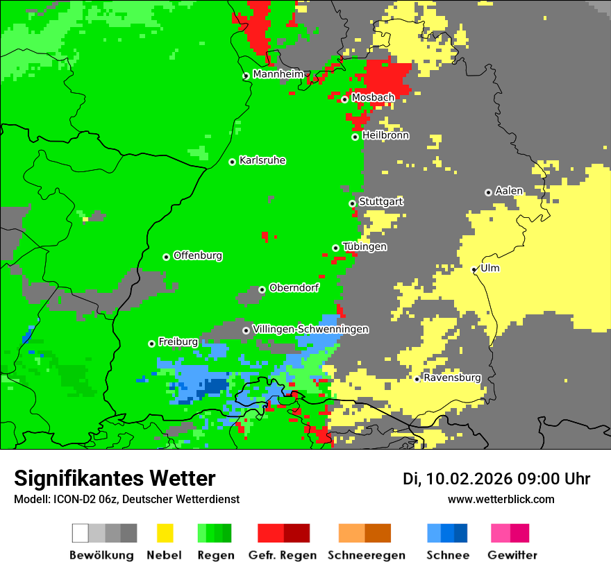 Signifikantes Wetter