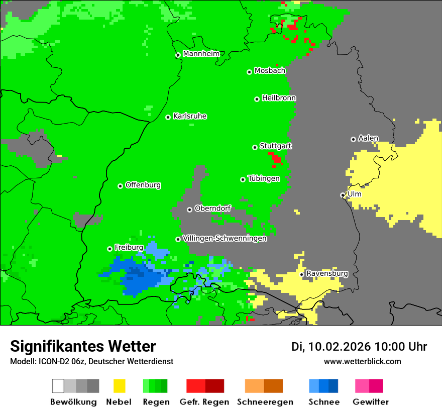 Signifikantes Wetter
