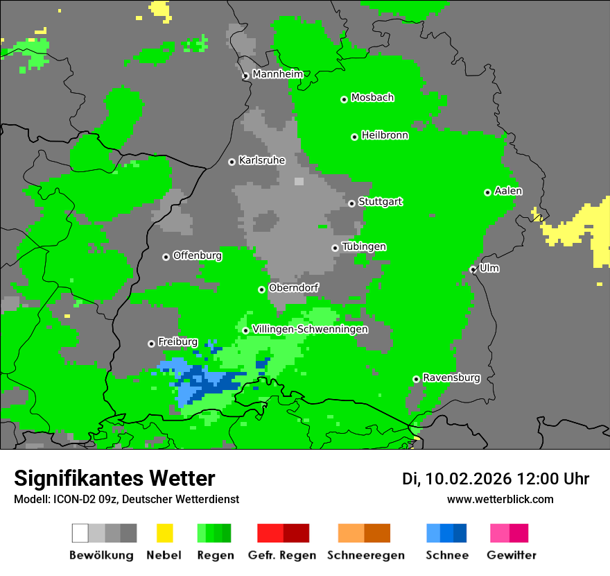 Signifikantes Wetter