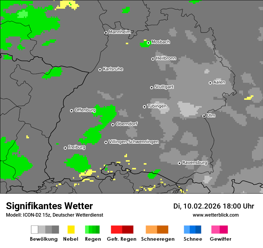 Signifikantes Wetter