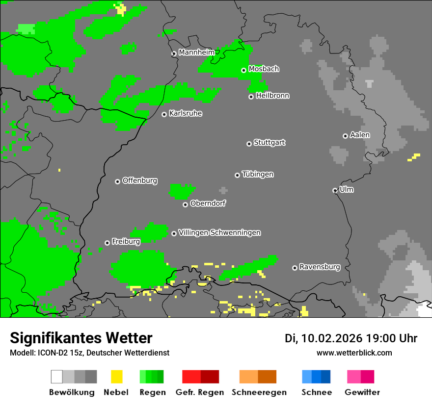 Signifikantes Wetter