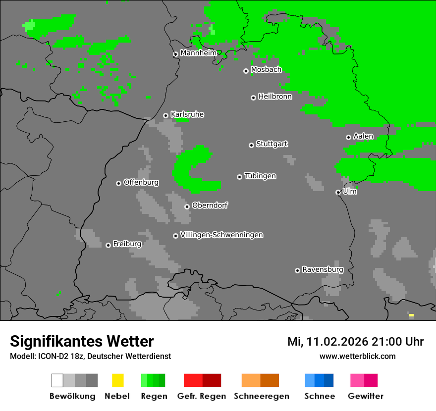 Signifikantes Wetter