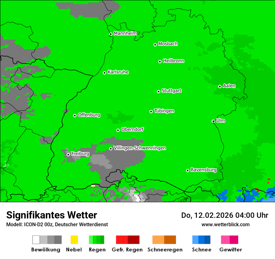 Signifikantes Wetter